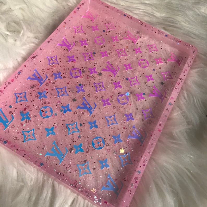 Custom Louis Vuitton LV rolling tray Etsy