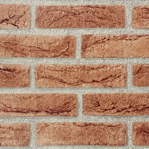 7 EUR/m2 Möbelfolie Klebefolie Ziegel-Optik selbstklebende Folie Fototapete d-c-fix Bastelfolie Selbstklebefolie Wand Schrank DIY | 45x200cm