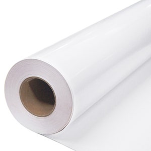 Klebefolie Möbel 3,93EUR/m2 Tür Küche Laufmeter Selbstklebende Folie Tapete Einheitlich Weiß Matt Glanz |106x100cm|152x100cm| Meterware
