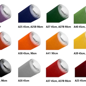 14,7 EUR/m2 Klebefolie Velours Selbstklebefolie Fototapete Samt Tapete Velvet Flock Bastelfolie d-c-fix Plüsch Dekofolie 45cm I 90cm x 500cm