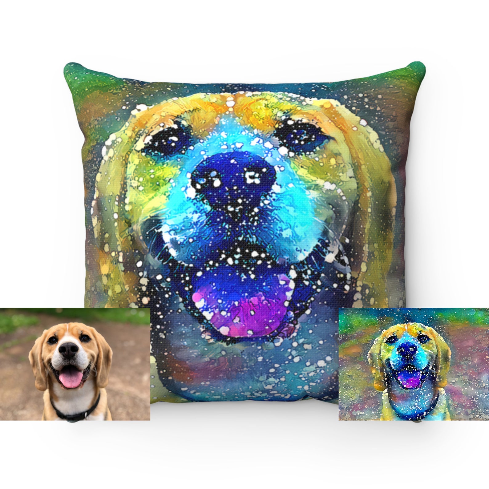 Personalized Pet Memorial Pillow Custom Dog Pillow CUSTOM Etsy