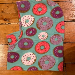 Donuts over helmet hood balaclava
