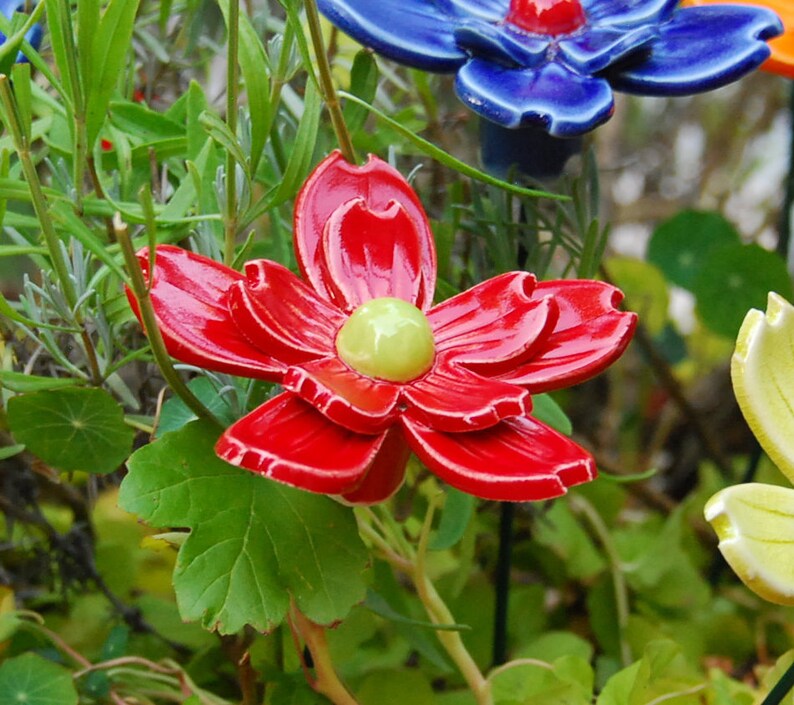 Porcelain flower 1 pc ceramic flower handmade flowers Etsy.de