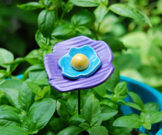 1pc Ins Style Artificial Flower, Blue Daisy Decor Desktop Ornament