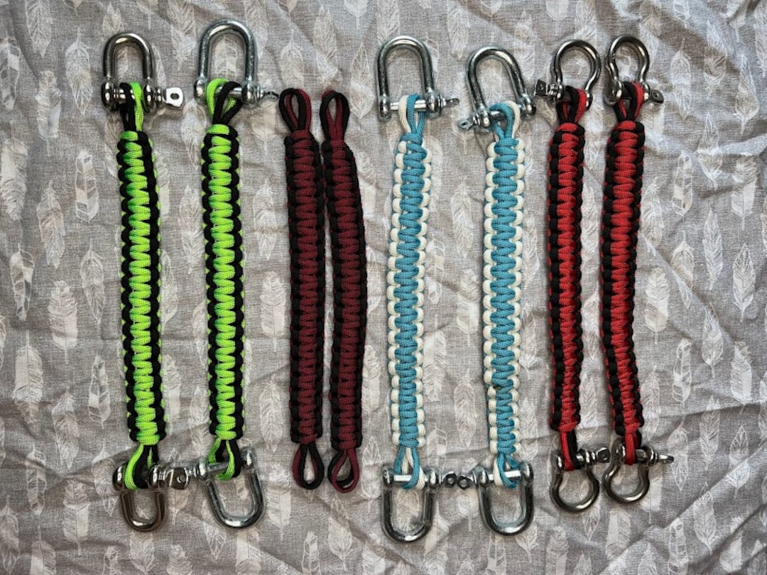 Paracord Headrest Handles With Hardware, SUV Headrest Handles With