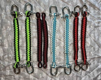 Paracord Headrest Handles with Hardware: SUV Off-Road Assist