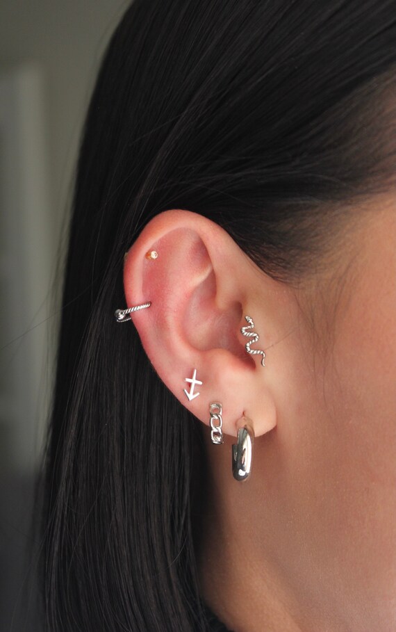 Helix hoop with best sale ball