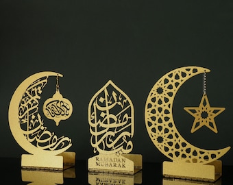 Metalen islamitische kaarshouder, Ramadan decoratie voor thuis, moslim geschenk, Ramadan decor, Ramadan geschenken, moslim thuis tafel decor, Eid decoratie