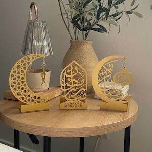 Metal Islamic Candle Holder, Ramadan Decoration for Home, Muslim Gift, Ramadan Decor, Ramadan Gifts, Muslim Home Table Decor, Eid Decoration image 3