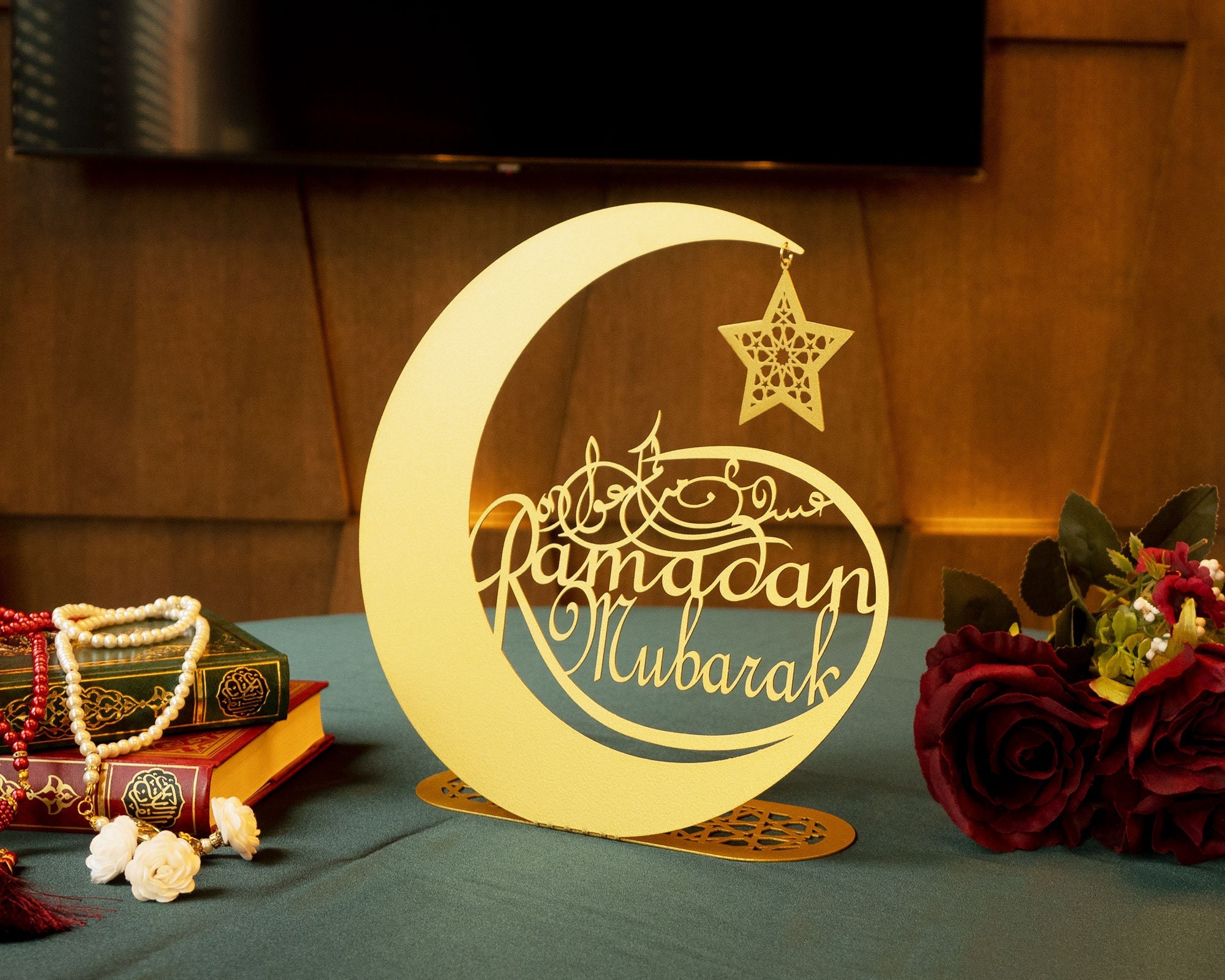 Metal Ramadan Mubarak, Eid Decoration, Eid Decor, Ramadan Kareem, Islamic  Tabletop Decor, Eid Gifts, Ramadan Decor, Ramadan Gifts -  Denmark
