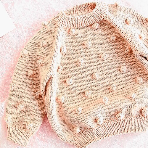 KNITTING PATTERN PDF Baby Popcorn Cardigan polin/ Etsy Australia