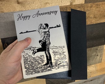 Metal Anniversary Card, 7th Anniversary Card, 8th Anniversary Card, 10th anniversary card, 25th Anniversary Card, 50th Anniversary Card