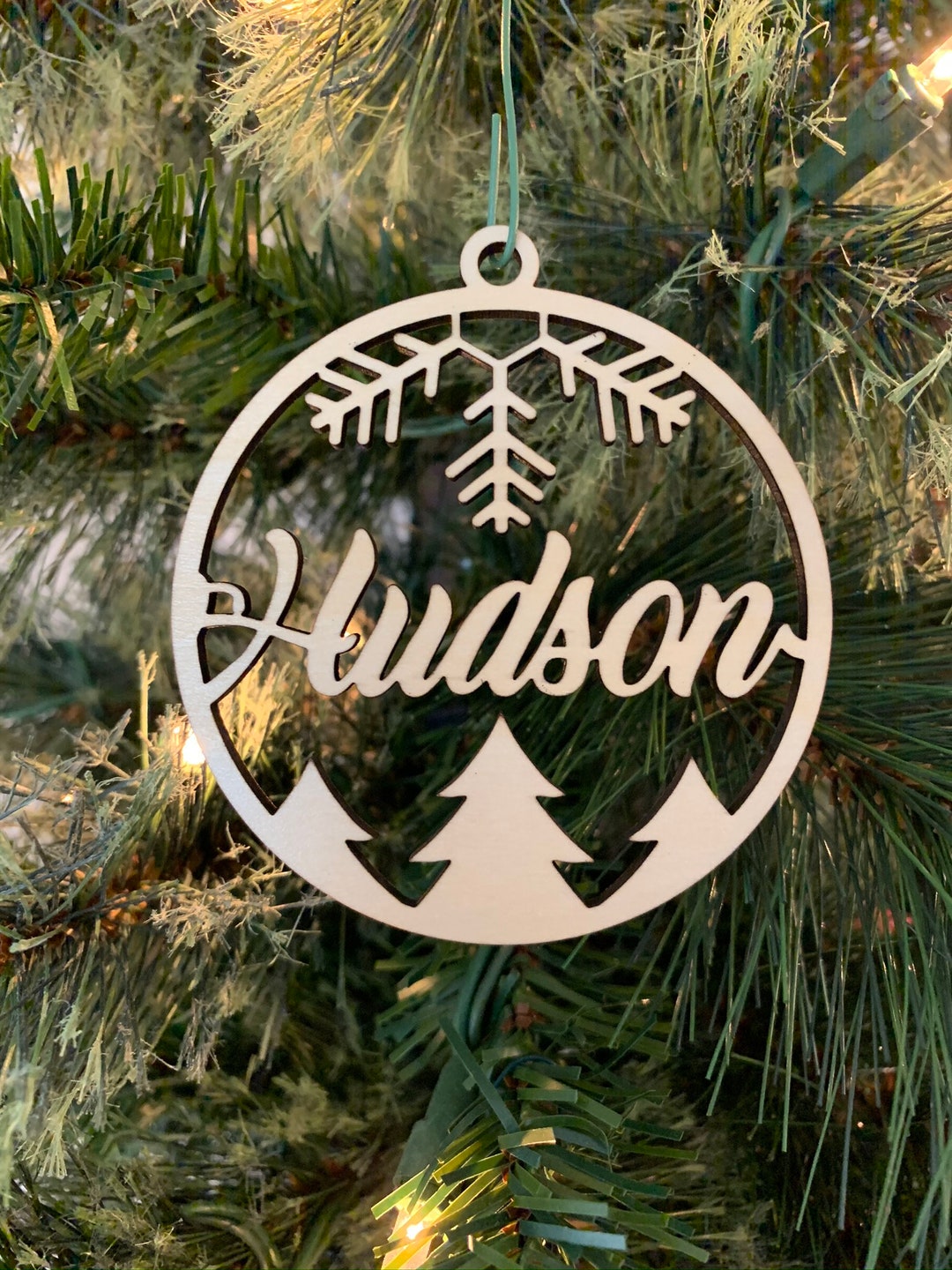 Personalized Name Ornament, Custom Name Ornament, Name Ornament, Name