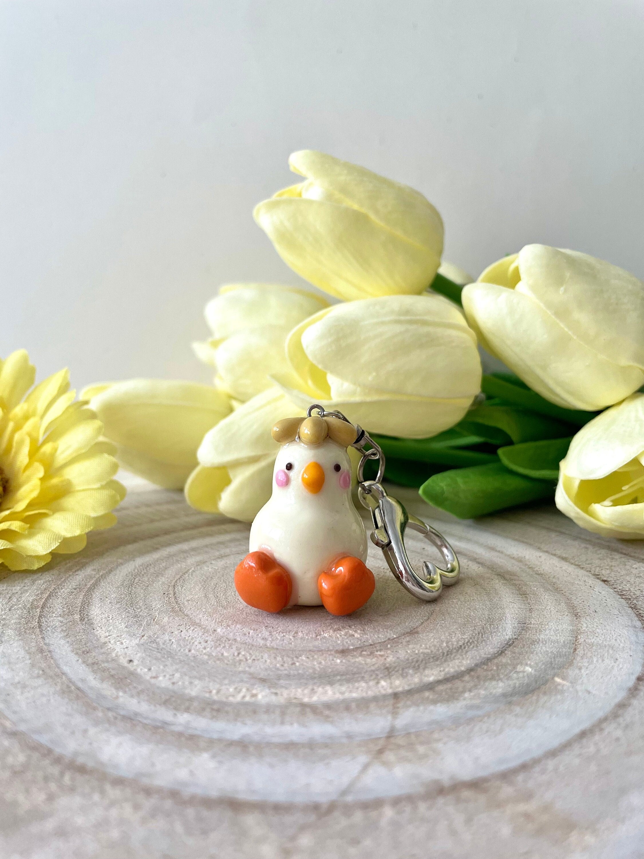Cute clay shop keychains