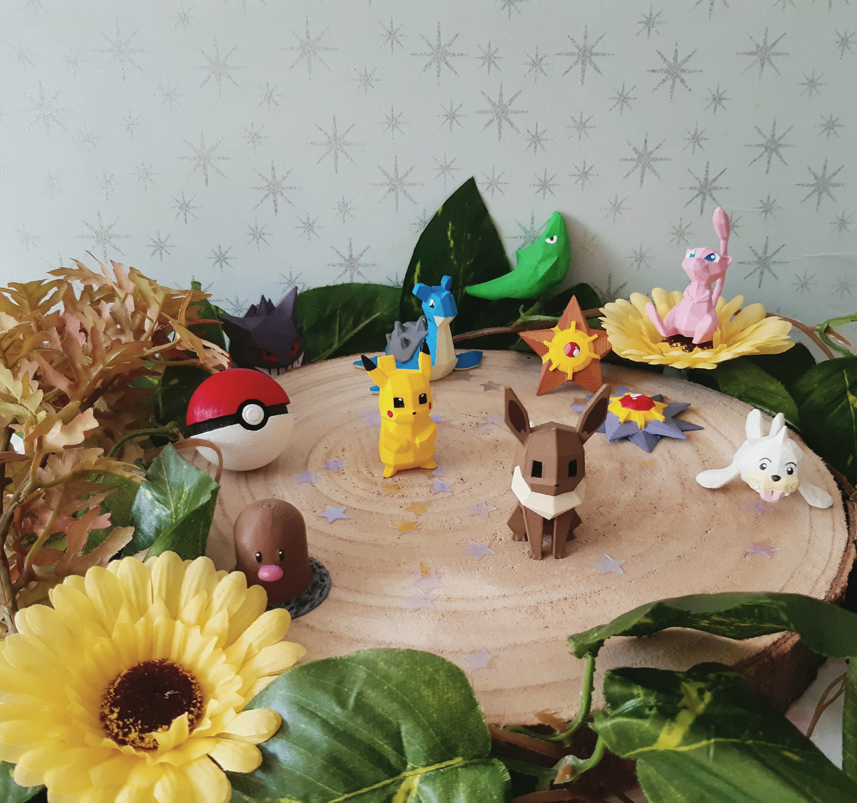 Pokémon Figures 3D Printed | Etsy