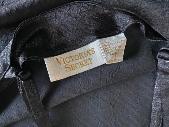 Vintage designer Victoria’s Secret little black slip … - Gem