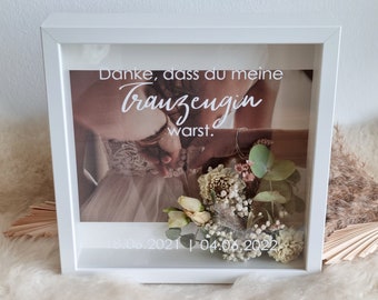 Memorial frame for your maid of honor | Bridesmaid