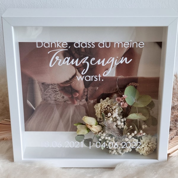 Memorial frame for your maid of honor | Bridesmaid