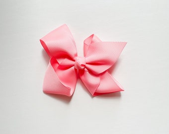 Hair bow | Girls grosgrain Hairbow | Clip | Hair clip | Toddler Girl