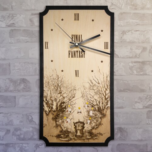 FFXIV Moogle Clock Eorzean Symphony FF14 Wall Art Decor or Etsy