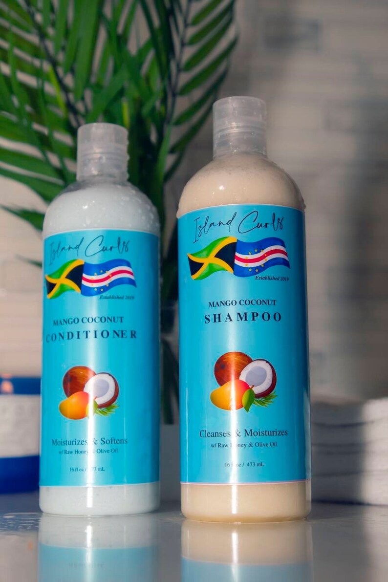 Mango Coconut Shampoo Natural Hair Shampoo Shampoo Mango Etsy