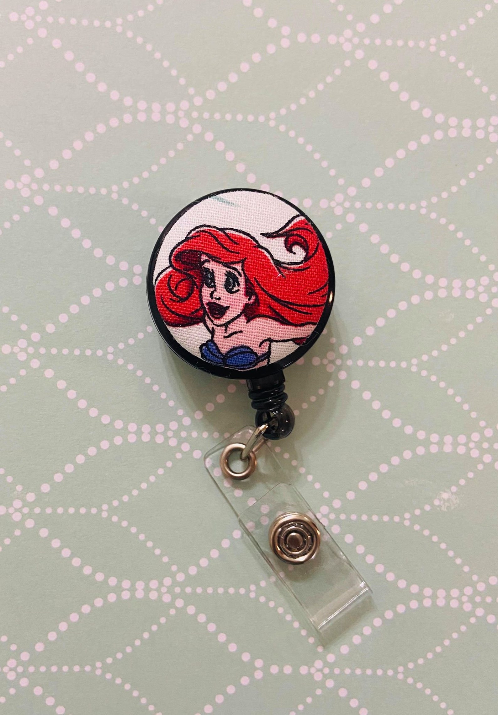 Disney Themed ID Badge Holder Etsy