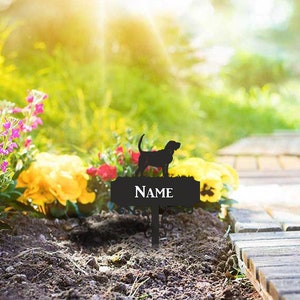 Bloodhound Memorial Outdoor Garden Plaque
