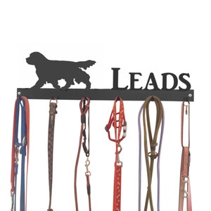 Clumber Spaniel Lead Hook - 6 Hook Lead Tidy