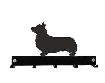 Pets Dog Doge Corgi Key Holder Wall Mount Hooks Store Storage Storing Hanging 