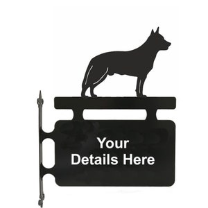 Australian Cattle Dog Hanging Sign