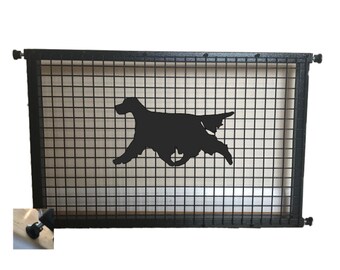 Setter Puppy Guard -  Pet Safety Gate Dog Barrier Home Doorway Stair Guard
