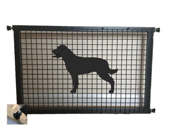 Rottweiler Puppy Guard -  Pet Safety Gate Dog Barrier Home Doorway Stair Guard