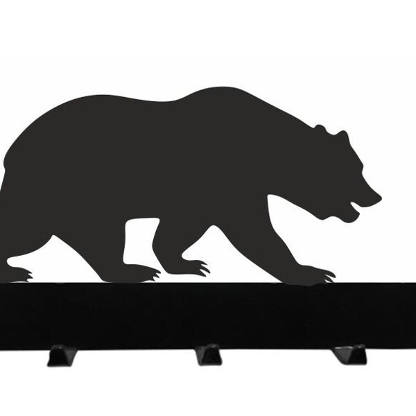Black Bear Coat Rack Etsy
