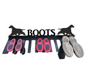 Cocker Spaniel Boot Rack - 3, 4 or 5 Pairs