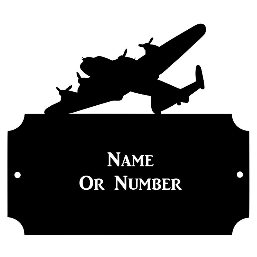 Lancaster Bomber Metal Rectangular Cutaway House Plaque Etsy