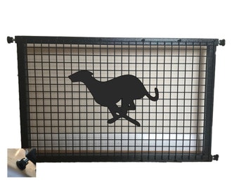 Greyhound Puppy Guard -  Pet Safety Gate Dog Barrier Home Doorway Stair Guard