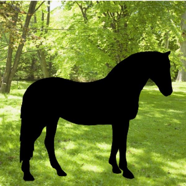 Horse Garden Art