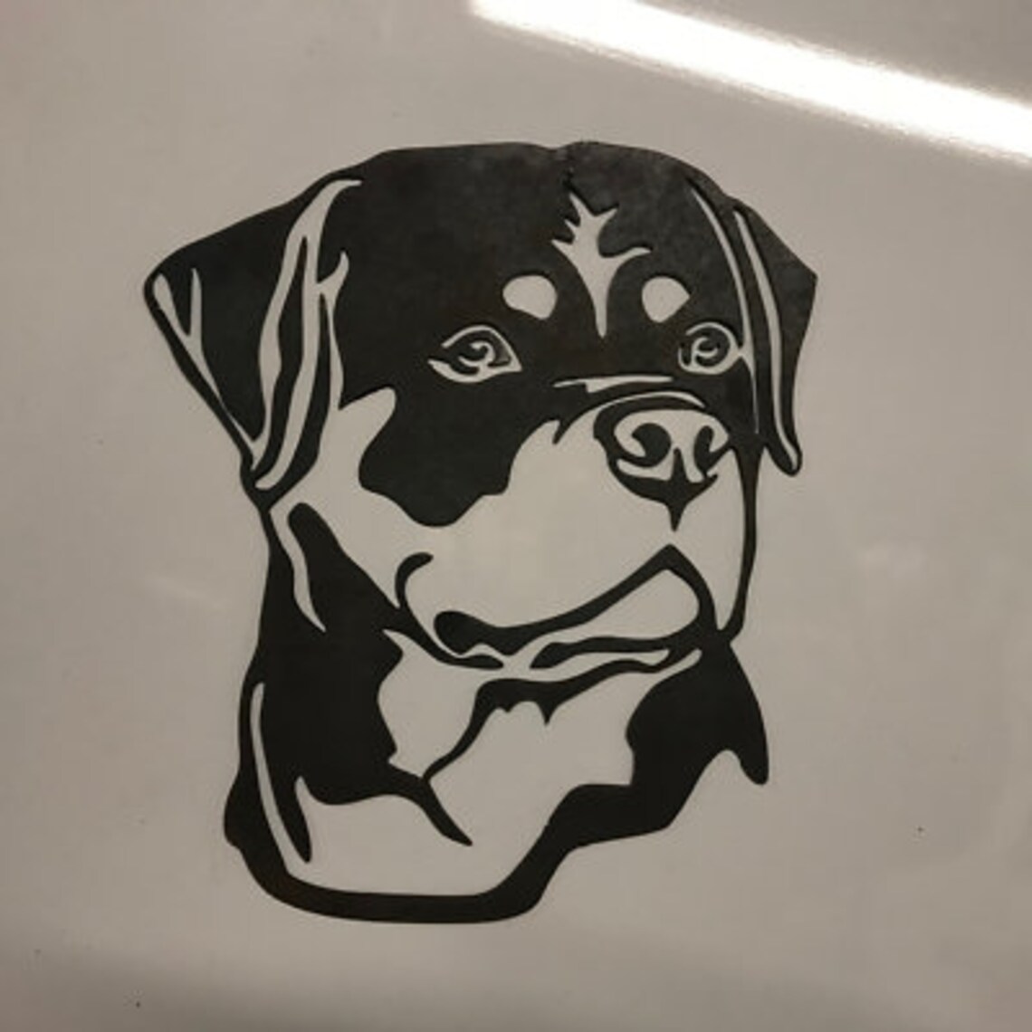 Rottweiler Dog Head Metal Wall Art Working Dogs Picture Image Etsy