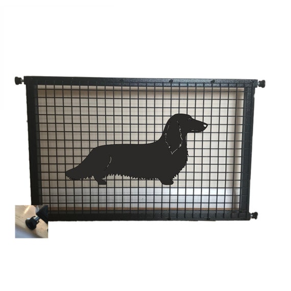 Teckel Garde de chiot à poil long Barrière de sécurité pour chien Barrière  de chien Maison Porte descalier Garde -  France