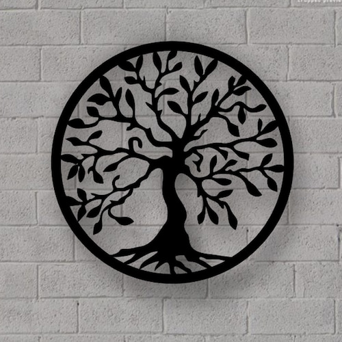 Simple Tree Of Life Metal Wall Art Black Decor New Zealand - Iron Wall Art Nz Simple Tree Of Life Metal Wall Art Black Decor New Zealand - Iron Wall Art Nz