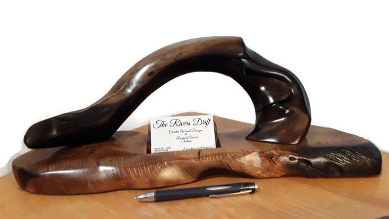 Business Card shops Display, office accessory, Desk organizer. [item#0071]