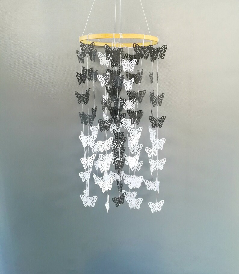 butterfly cot mobile
