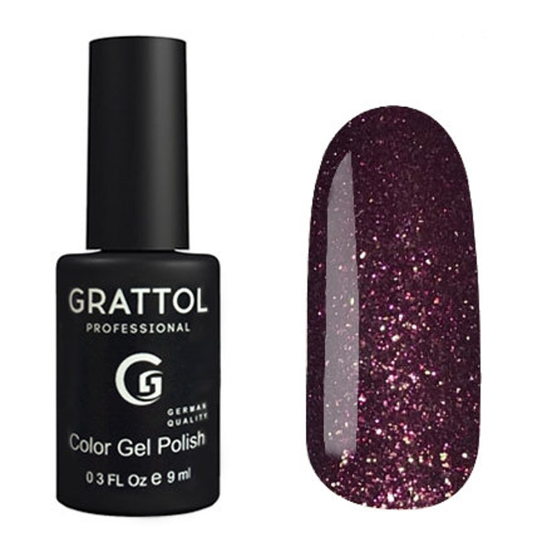 GRATTOL OPAL Gel Polish Shine Nail Polish Glitter Gel Etsy