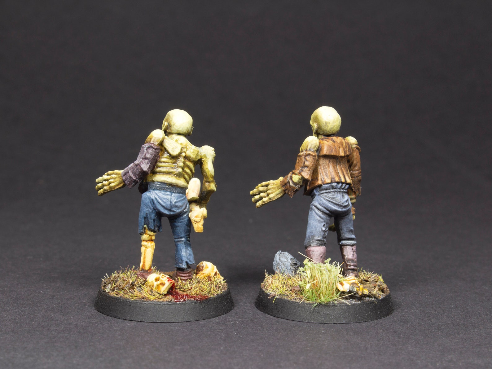 Zombies Painted Miniature for Tabletop Etsy