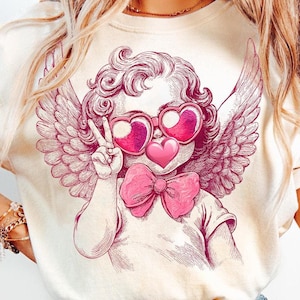 Vintage Cupid T Shirt - Etsy