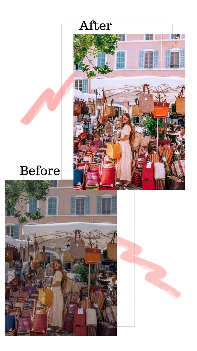 May include: A market stall filled with colorful woven baskets and bags. The baskets are stacked in rows and are made of different materials, including straw, wicker, and fabric. There are also some leather bags hanging from the stall.