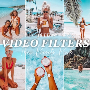 10 MOBILE VIDEO FILTERS, LUTs presets for mobile and desktop, Video presets, Filters for TikTok, Lut for Final Cut, Luts for Premiere Pro
