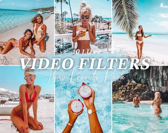 10 MOBILE VIDEO FILTERS, LUTs presets for mobile and desktop, Video presets, Filters for TikTok, Lut for Final Cut, Luts for Premiere Pro