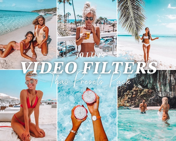 10 MOBILE VIDEO FILTERS, LUTs presets for mobile and desktop, Video presets, Filters for TikTok, Lut for Final Cut, Luts for Premiere Pro