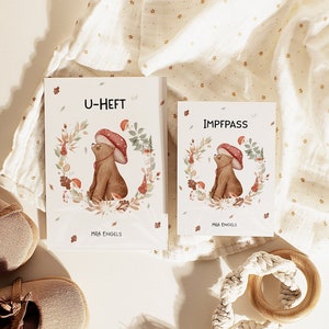 U-Heft Impfpass Hüllen Set "Little Wildlife"
